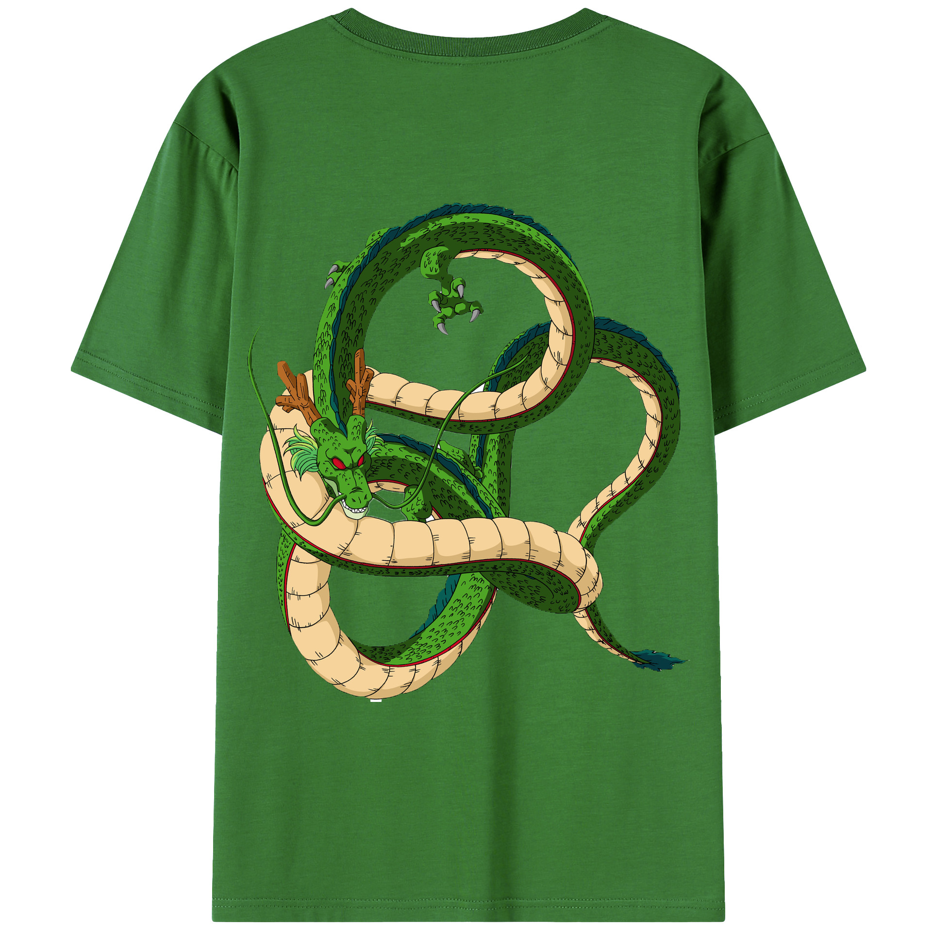 （画像用） ドラゴンボール 神龍 シェンロン DRAGON BALL Shenron レディース半袖Tシャツ(バックプリント)